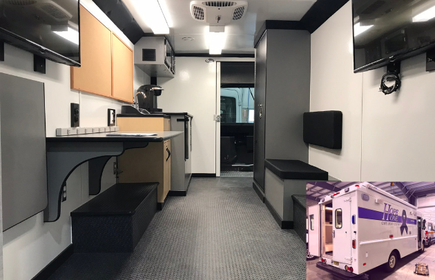 Custom step sales vans